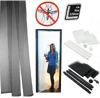 Magic Mesh Door Curtain Insect Screen 3 Net Keep Away Mosquito Fly Bug New 2022
