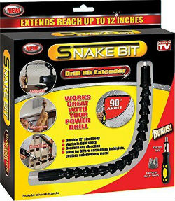 Snake Bit Flexible Power Drill Bit Extender Flexible Extension