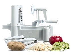 Add a review for: Spiral Slicer Cutter Chopper Spiralizer Shred for Vegetable Fruit Twister Peeler