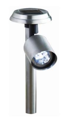 3 x Solar Powered LED Garden Spot light