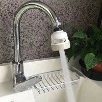 360° Kitchen Tap Jet Water Spray Head Extender Sprayer Vegetable Washer Filter