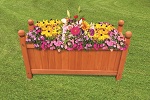 Add a review for: Rectangular Medium Wooden Garden Planters Outdoor Plants Flowers Pot