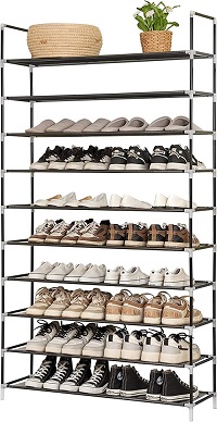  VIVO 10-Tier Shoe Rack