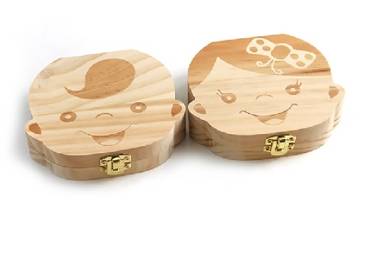 Baby Tooth Keepsake Box 