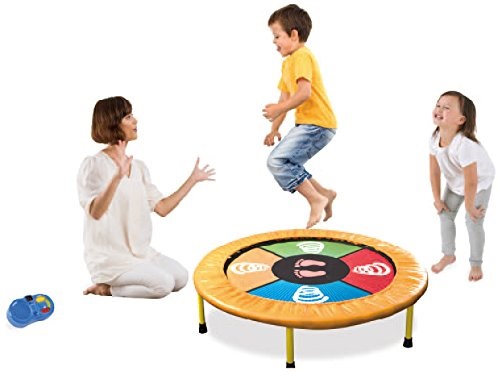 Vivo  Kids Dancing Trampoline Game with Sounds and Music the perfect workout mini-trampoline mat for any child and hours of fun educational light, shapes, coordination