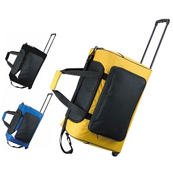Picnic Roller Trolley Cooler Bag Backpack Telescopic Handle Travel Carry Cool