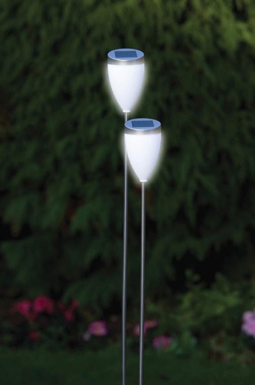 2 Pack Tulip Solar LIght