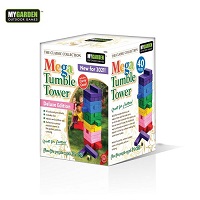 40pc Coloured Tumble Tower