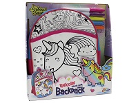 Unicorn Colour Your Own Backpack