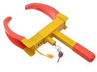 Heavy Duty Wheel Clamp Lock Cars Trailer Caravan Security Anti Theft Car Locking