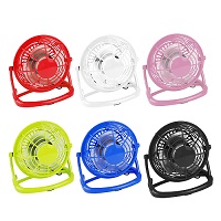 USB Fan Mini Portable Desktop Cooling Desk Quiet Fan Computer Laptop PC MAC Book