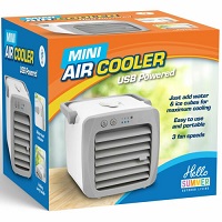 Mini Air Cooler Fan Portable Conditioner Humidifier Purifier USB Room Cooling