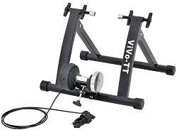 ViVo© TT Magnetic Bicycle Turbo Trainer with Quick Release and Variable Resistance Bike Cycle Mountain Racing Bike Indoor Outdoor