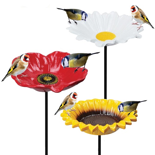 Cast Iron Bird Bath Feeders