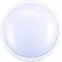 Large 14cm LED Push Light Portable Touch Lamp Wall Caravan Bathroom Battery Op