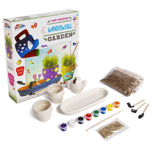 Paint and Grow Your Own Windowsill Garden