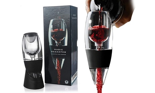 Vivo Red Wine Aerator Decanter with a Stand