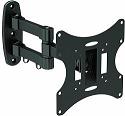 Black Cantilever Tilt Swivel Wall Mount VESA Bracket LED LCD TV